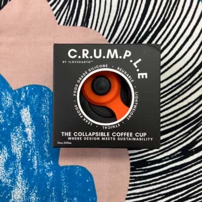 C.R.U.M.P.L.E x Gloria Jeans Coffee Collapsible Coffee Cup