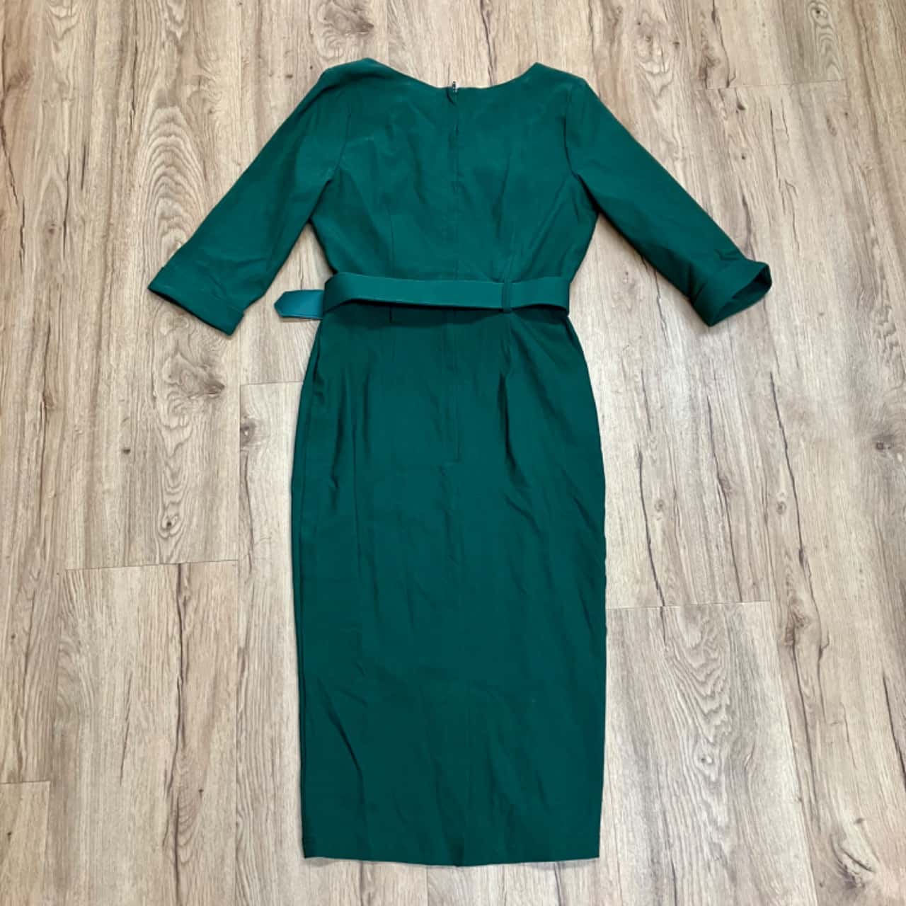 collectif green dress Marcella Flared Dress main image 0