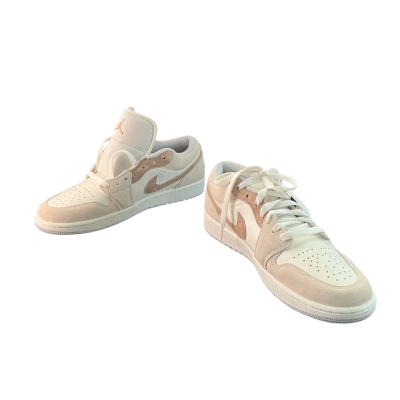 Nike Mens Air Jordan Size 43 White/ Beige suede detail BNWT