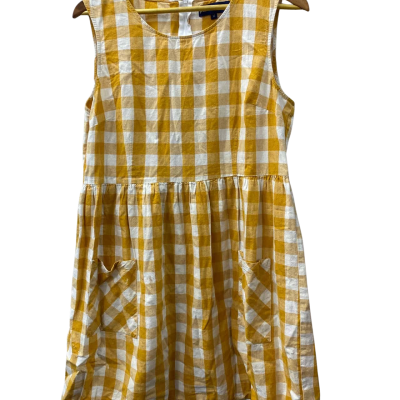 Princess Highway Womens  Size 14 Casual checked Dress Checked / Orange 
