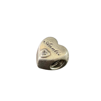 Pandora Womens ‘Auntie’ Silver charm (stamped)