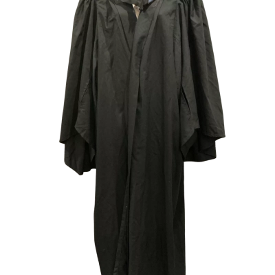  Mens GRADUATION CAPE One Size Black  / Blue 