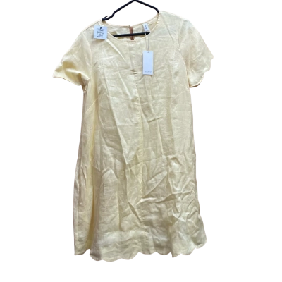 Adore Womens  Size 10 Midi Dress Yellow 