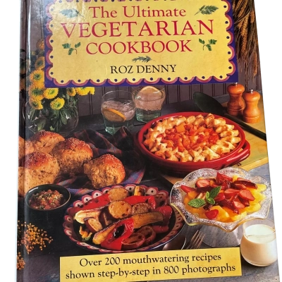 “The Ultimate Vegetarian Cookbook” Author - Ron Denny 1994