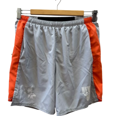 Nike Mens Size S Grey & Orange Shorts