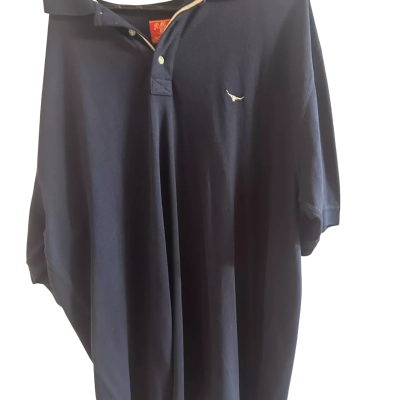 RM Williams Men's  Size XXXL Polo Shirt Blue 