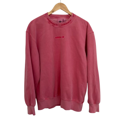 Adidas Womens  Size S Jumper Pink  