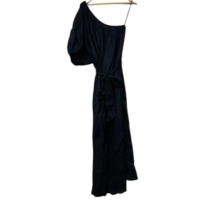 Brand New - Seed Linen Black Dress - Size 12