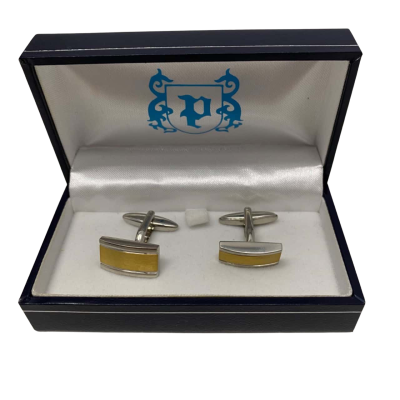 Prouds the Jewellers Mens  Silver Cufflinks 
