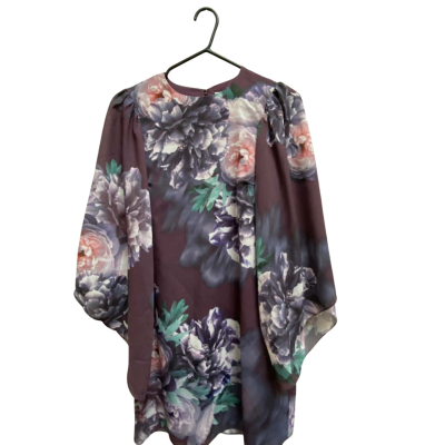 Cooper St Womens  Size 6 Mini Dress Floral / Purple 