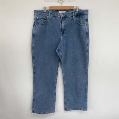 Tommy Hilfiger Denim Light CRV Betsy MR Loose Jeans Size 38 