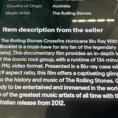 The Rolling Stones Crossfire Hurricane