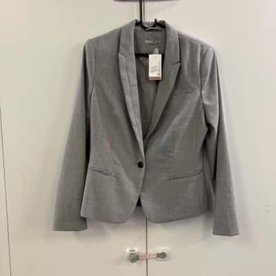 Target Womens  Size 12 Suit Jacket Grey 
