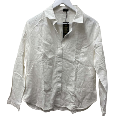 Vonda Women's Size M Long Sleeve Top White 