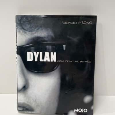 Bob Dylan visions portraits and back pages book
