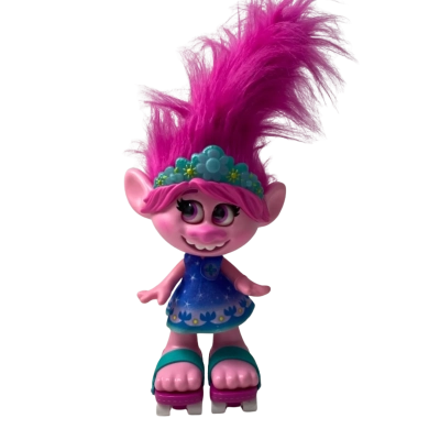 Hasbro DreamWorks Trolls World Tour Dancing Hair Poppy Doll