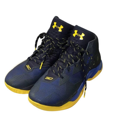 Under Armour Mens  Size 45 Sneakers Blue / Yellow 