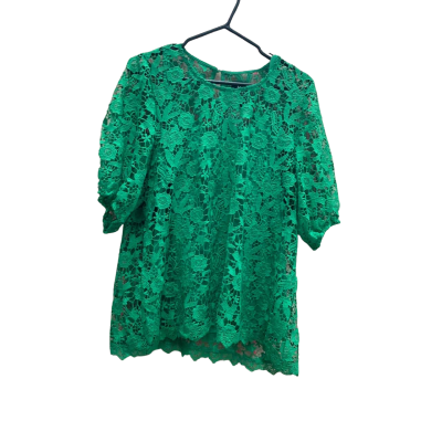 Taking Shape Womens Size 16 Charlotte Lace Green Top