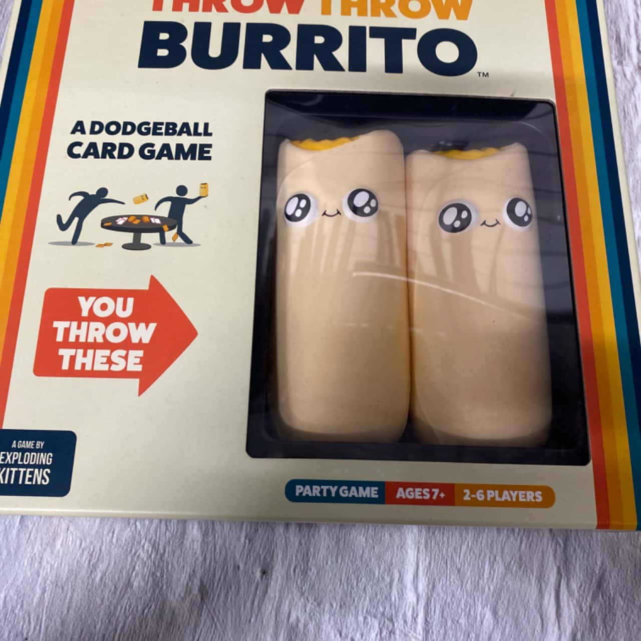 Throw the burrito party game new (s)
