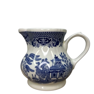 Churchill England Willow Blue and White Milk Jug / Creamer