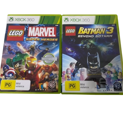 Lego Xbox 360 game bundle