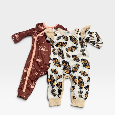 6 to 9 months  rompers 