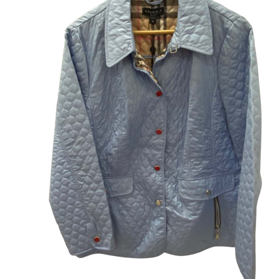 Maggie T Womens  Size 16 Windbreaker Blue 