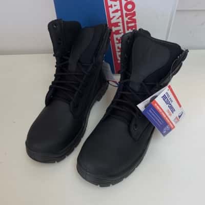 Steel Blue Black Enforcer Wook Boots  Size 10 