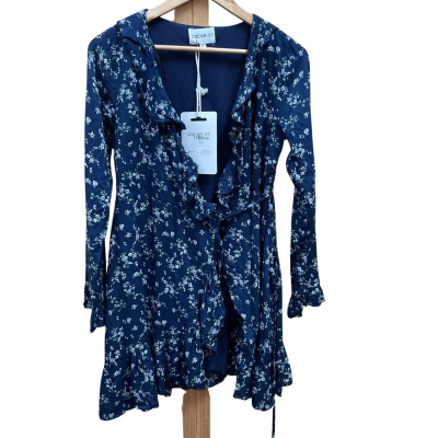 Oscar-ST  Womens  Size M Casual Dress Blue / Floral 