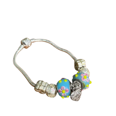 Silver Charm Bracelet 925 
