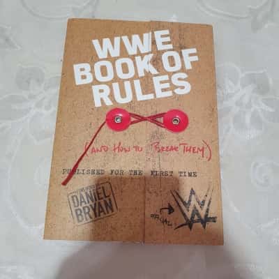 WWE Book Of Rules Book