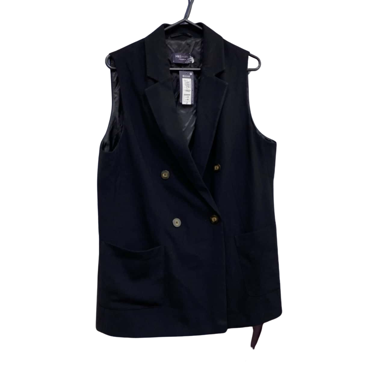 Marks & Spencer Womens Size 18 Black vest(s)