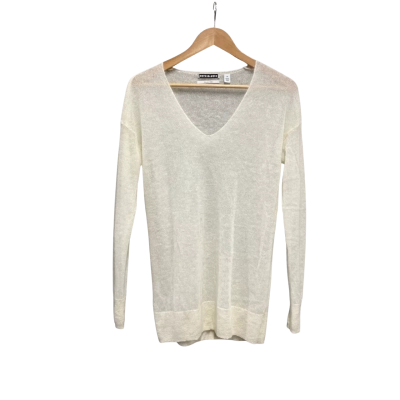 Country Road Womens  Size XS Alpaca-blend Jumper Cream 