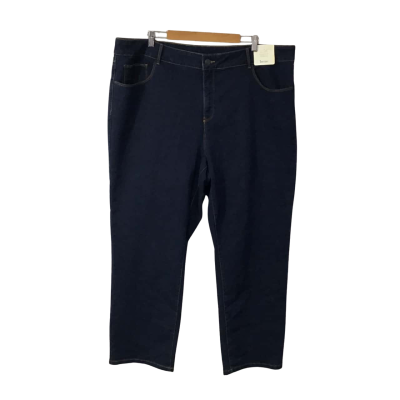 beme Womens Size 24 Indigo Blue Regular Length Straight Leg Jeans (new)