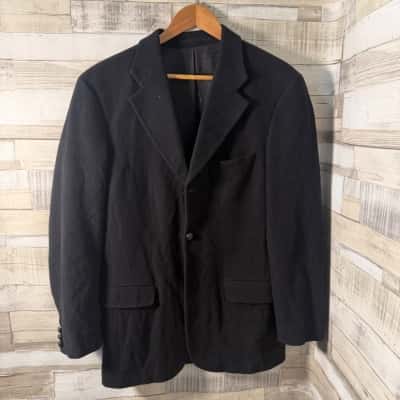  Massoni Mens  Size L Suit Jacket Black  