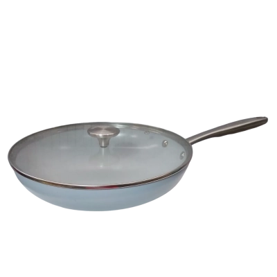 Crumble Cookware Ceramic Fry Pan (Blue)