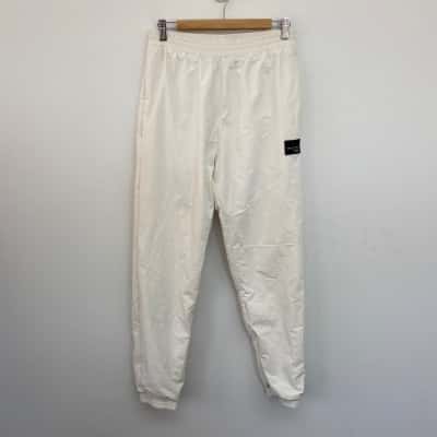 Adidas White Tracksuit Pants  Size S 