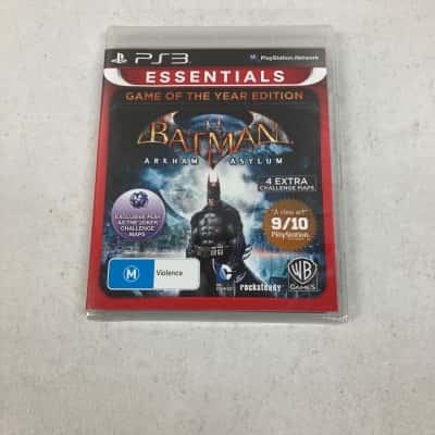 PS3 Batman Arkham Asylum (Sealed)