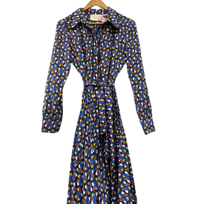  Womens  Size M Shirt Dress Multicoloured 