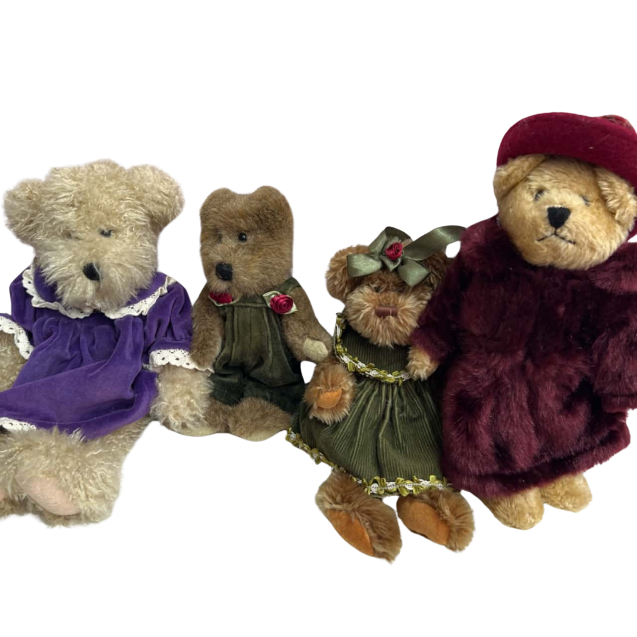 Settler Bears Lot of 4 Teddies
