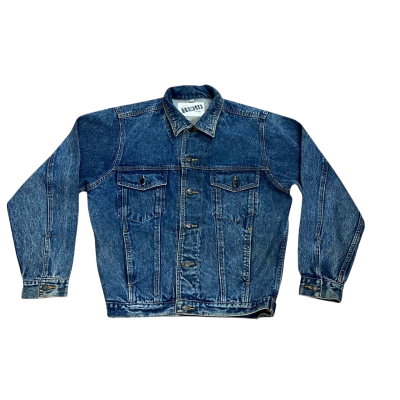 Vintage Get Hero Club Size M Denim Jacket 