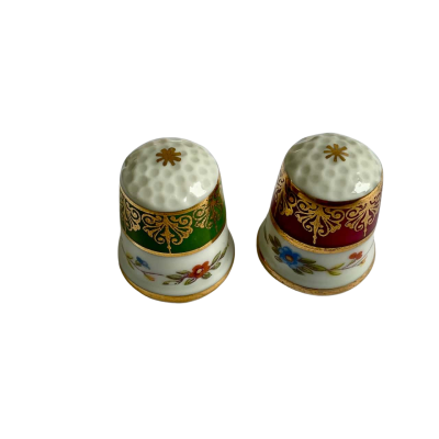 Limoges-  France-  Thimbles - set of 2