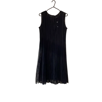 Anthea Crawford Womens Size 18 Sleevesless Black Dress