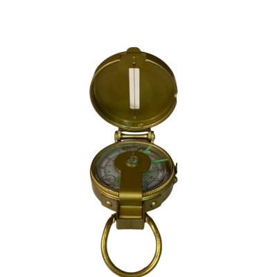 Vintage Lensatic Compass