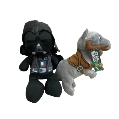 Star Wars Tauntaun/Darth Vader Mini Plush toys With tags