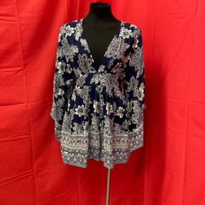  Womens  Size 8 Bamboo Blonde Playsuit