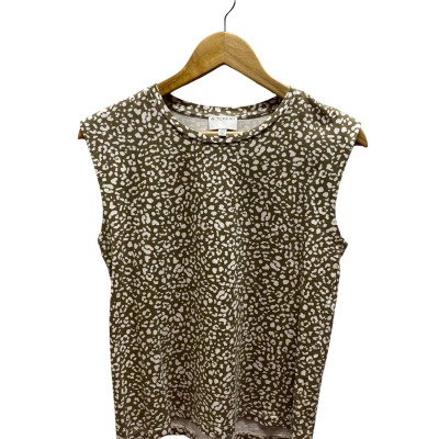 Witchery Womens  Size XXS Beige & White Top