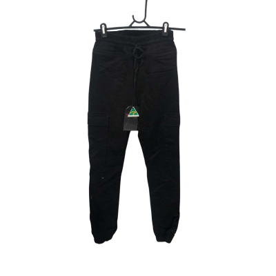 TKD JO Nathan Stretch Slim/ Skinny Elasticated Black Jeans Size 30