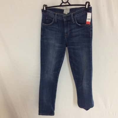  Womens  Size 25 Mid Rise Jeans Blue 