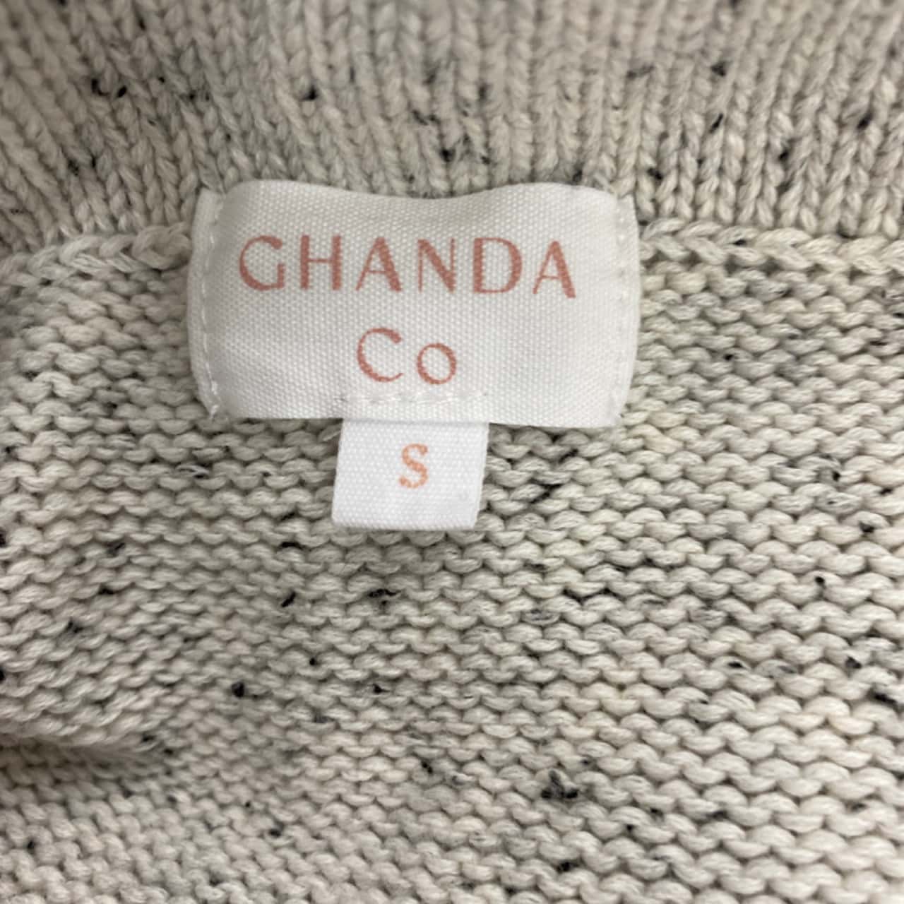 Ghanda Womens Size S Maxi Cream / Grey